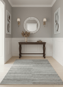 Modern Abstract Silver, Gray, Charcoal and Brown Dari 5x8 Pet yarn Area Rug