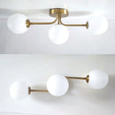 GobekUsa Modern Acrylic Ball Ceiling Light for Home