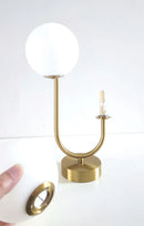 GobekUsa Modern Acrylic Ball Ceiling Light for Home