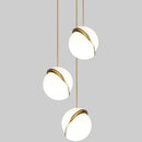 GobekUsa Acrylic Ball Pendant Lamp: Modern Nordic Home Lighting Fixture