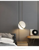 GobekUsa Acrylic Ball Pendant Lamp: Modern Nordic Home Lighting Fixture