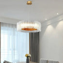 GobekUsa Acrylic Ceiling Chandelier for Art Restaurant Hotel Living Room Kitchen LED Ring Light