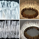 GobekUsa Acrylic Ceiling Chandelier for Art Restaurant Hotel Living Room Kitchen LED Ring Light