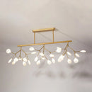 GobekUsa Modern Acrylic Firefly Island Pendant Ceiling Lights for Dining Room – 27 Lights