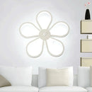 GobekUsa Modern Acrylic Flower Wall Mounted LED Sconce Light in Warm/White for Dining Room