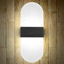 GobekUsa Modern Acrylic Geometric LED Wall Sconce Lamp: Stylish Bedside Lighting Fixture