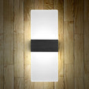 GobekUsa Modern Acrylic Geometric LED Wall Sconce Lamp: Stylish Bedside Lighting Fixture