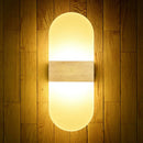 GobekUsa Modern Acrylic Geometric LED Wall Sconce Lamp: Stylish Bedside Lighting Fixture