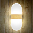 GobekUsa Modern Acrylic Geometric LED Wall Sconce Lamp: Stylish Bedside Lighting Fixture