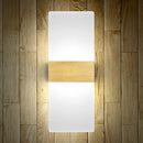 GobekUsa Modern Acrylic Geometric LED Wall Sconce Lamp: Stylish Bedside Lighting Fixture