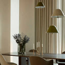 GobekUsa Acrylic Green Dimmable Hand Sweep Induction LED Pendant Lamp
