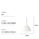 GobekUsa Acrylic Green Dimmable Hand Sweep Induction LED Pendant Lamp