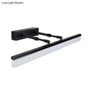 GobekUsa Modern Acrylic LED Bar Light in Warm/White - 23.5"/27.5" Straight Wall Mount