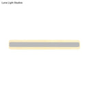 GobekUsa Modern Acrylic LED Bathroom Vanity Lighting Fixture in Warm/White Light, 16"/19.5"/23.5" Wide
