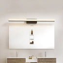 GobekUsa Modern Acrylic Linear Vanity Wall Sconce - LED Lighting Fixture in Black with Warm/White Light