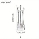 Modern acrylic manual pepper grinder kitchen spice mill shaker by Decorbites
