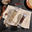Modern acrylic manual pepper grinder kitchen spice mill shaker by Decorbites