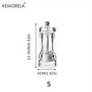 Modern acrylic manual pepper grinder kitchen spice mill shaker by Decorbites
