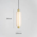 GobekUsa Acrylic Minimalist Pendant Lights | Contemporary LED Bedside Lamp for Restaurant and Industrial Decor