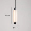 GobekUsa Acrylic Minimalist Pendant Lights | Contemporary LED Bedside Lamp for Restaurant and Industrial Decor
