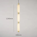 GobekUsa Acrylic Minimalist Pendant Lights | Contemporary LED Bedside Lamp for Restaurant and Industrial Decor