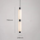 GobekUsa Acrylic Minimalist Pendant Lights | Contemporary LED Bedside Lamp for Restaurant and Industrial Decor