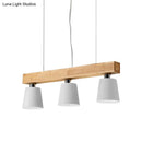 GobekUsa Modern Adjustable Cone Pendant Lamp - 3/5-Light Island Drop Light in Black/White