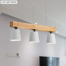 GobekUsa Modern Adjustable Cone Pendant Lamp - 3/5-Light Island Drop Light in Black/White