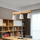 GobekUsa Modern Adjustable Cone Pendant Lamp - 3/5-Light Island Drop Light in Black/White