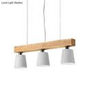 GobekUsa Modern Adjustable Cone Pendant Lamp - 3/5-Light Island Drop Light in Black/White