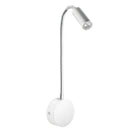 Modern adjustable gooseneck led bedside wall sconces bedroom reading lamp by Decorbites