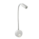 Modern adjustable gooseneck led bedside wall sconces bedroom reading lamp by Decorbites