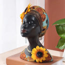 GobekUsa African Beauty Figurines: Modern Art Crafts for Home & Office Decor