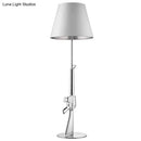 GobekUsa Nordic Modern AK47 Gun_Lounge Silvery Gold Lustre Bedroom Lamp LED Floor Lamps Kids Children Room Fixtures Home Loft Decor