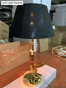 GobekUsa Nordic Modern AK47 Gun_Lounge Silvery Gold Lustre Bedroom Lamp LED Floor Lamps Kids Children Room Fixtures Home Loft Decor