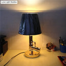 GobekUsa Nordic Modern AK47 Gun_Lounge Silvery Gold Lustre Bedroom Lamp LED Floor Lamps Kids Children Room Fixtures Home Loft Decor