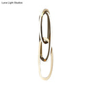 GobekUsa Modern Aluminium Gold LED Wall Sconce for Living Room