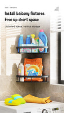 GobekUsa Modern Aluminum Bathroom Corner Caddy Shelf