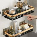 GobekUsa Modern Aluminum Bathroom Corner Caddy Shelf