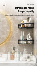 GobekUsa Modern Aluminum Bathroom Corner Caddy Shelf