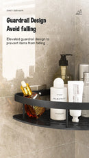 GobekUsa Modern Aluminum Bathroom Corner Caddy Shelf