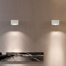 GobekUsa Modern Aluminum RGB Wall Light - Black/Brushed Silver; Single/Double Sided LED; Ideal for Corridor Lighting