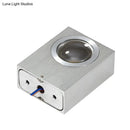 GobekUsa Modern Aluminum RGB Wall Light - Black/Brushed Silver; Single/Double Sided LED; Ideal for Corridor Lighting