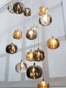 GobekUsa Crystal LED Ceiling Chandelier for Living Room, Bedroom, Dining, and Kitchen