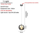 GobekUsa Crystal LED Ceiling Chandelier for Living Room, Bedroom, Dining, and Kitchen
