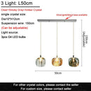 GobekUsa Crystal LED Ceiling Chandelier for Living Room, Bedroom, Dining, and Kitchen