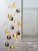 GobekUsa Crystal LED Ceiling Chandelier for Living Room, Bedroom, Dining, and Kitchen