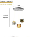 GobekUsa Crystal LED Chandelier for Home Decoration and Modern Lighting