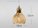 GobekUsa Glass Pendant Lights Modern Indoor Decoration Ceiling Lamp
