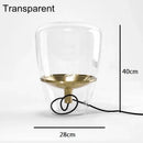 GobekUsa Balloons LED Glass Table Lamp for Home Office Nordic Decor Lighting Fixtures